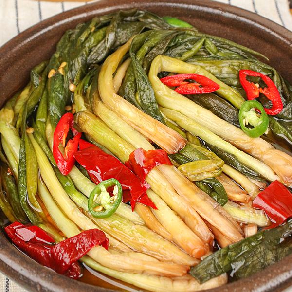국내산 쪽파장아찌 300g 600g